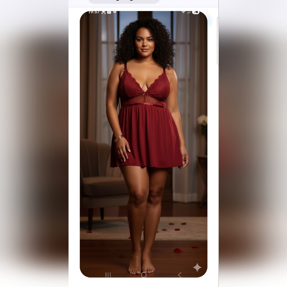 Cacique Sexy Baby Doll. Great Valentine's Gift. New Without Tag
